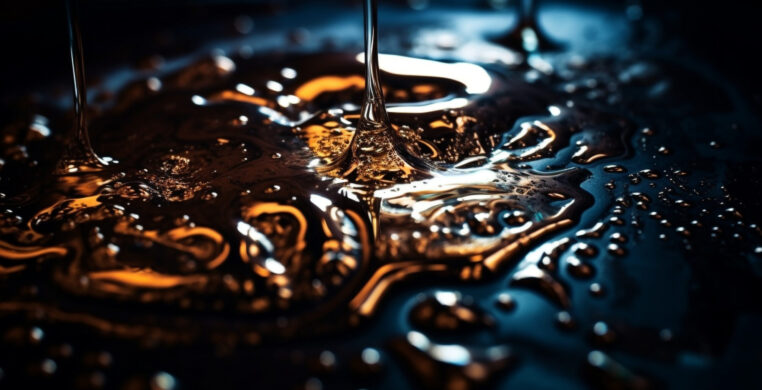 Rippled water reflects beauty in nature environment generated by artificial intelligence